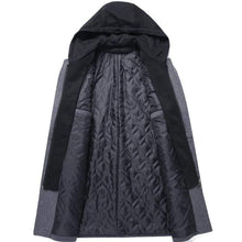 Load image into Gallery viewer, Men'S Fashion Warm Fake Two-Piece Hooded Coat
