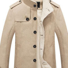 Load image into Gallery viewer, Fashionable Autumn And Winter Stand-Collar Warm Wool Coat
