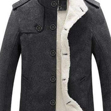 Load image into Gallery viewer, Fashionable Autumn And Winter Stand-Collar Warm Wool Coat
