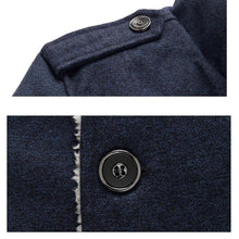Load image into Gallery viewer, Fashionable Autumn And Winter Stand-Collar Warm Wool Coat
