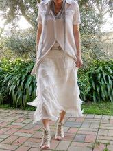 Load image into Gallery viewer, Women'S Fashion Solid Color Top Long Skirt Two-Piece Suit
