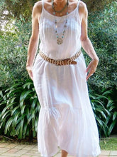 Load image into Gallery viewer, Elegant And Fashionable Solid Color Women&#39;S Suspender Long Dress
