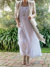 Load image into Gallery viewer, Women'S Elegant Vacation Suspender Long Dress

