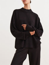 Load image into Gallery viewer, Pure Color Casual Women'S Knitted Suit
