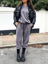 Load image into Gallery viewer, Women's Fashion Loose Casual Solid Color Two-piece Suit
