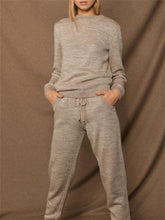Load image into Gallery viewer, Casual Solid Color Women&#39;S Knitted Suit
