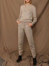 Load image into Gallery viewer, Casual Solid Color Women&#39;S Knitted Suit
