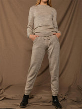 Load image into Gallery viewer, Casual Solid Color Women&#39;S Knitted Suit
