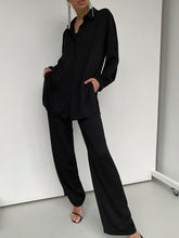 Load image into Gallery viewer, Fashion Elegant Loose Solid Color Casual Three-Piece Suit
