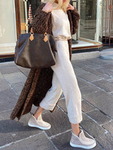 Load image into Gallery viewer, Elegant Stitching Knitting Two-Piece Suit
