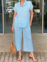 Load image into Gallery viewer, Women'S Solid Color Casual Stand Collar Short Sleeve Suit
