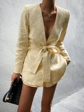 Load image into Gallery viewer, Fashion Casual Long Sleeve V-Neck Two-Piece Suit
