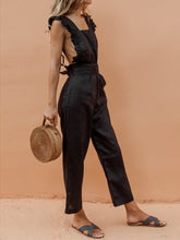 Load image into Gallery viewer, Casual Sleeveless Solid Color Loose Jumpsuit
