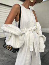 Load image into Gallery viewer, Fashion Casual Lace-up Loose Jumpsuit
