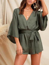 Load image into Gallery viewer, Fashion Loose V-Neck Elastic Waist Casual Jumpsuit
