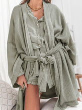 Load image into Gallery viewer, Fashion Loose Cardigan Casual Three-Piece Suit
