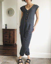 Load image into Gallery viewer, Sleeveless Button Pocket Jumpsuit for Women
