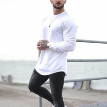 Load image into Gallery viewer, Men&#39;S Sports Leisure Fitness Loose Long Sleeve T-Shirt
