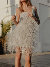 Load image into Gallery viewer, Elegant Fashionable Tassel Slip Evening Dress

