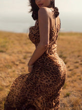 Load image into Gallery viewer, Fashion Sexy Leopard Print Dress
