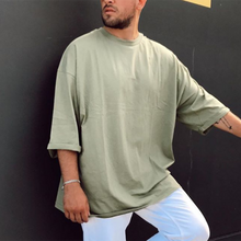 Load image into Gallery viewer, Solid Color Fashion Loose Street Style Long Sleeve T-Shirt

