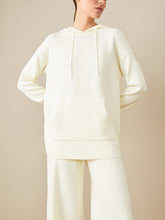 Load image into Gallery viewer, Simple Casual Loose Hooded Top Pants Knitted Suit
