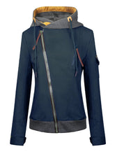 Load image into Gallery viewer, Casual Loose Long Sleeve Hooded Jacket
