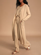 Load image into Gallery viewer, Comfortable Solid Color Leisure Three-Piece Suit

