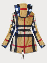 Load image into Gallery viewer, Retro Loose Long Sleeve Plaid Jacket

