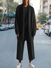 Load image into Gallery viewer, Knitted Round Neck Fashion Simple Three-piece Suit
