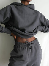 Load image into Gallery viewer, Women'S Casual Solid Color Hooded Sports Two-Piece Suit
