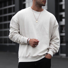 Load image into Gallery viewer, Men&#39;S Fashion Casual Solid Color Long Sleeve Sweater
