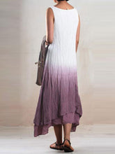 Load image into Gallery viewer, Loose Sleeveless Tie-dye Casual Maxi Dress
