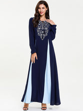 Load image into Gallery viewer, Fashion Bohemian Printed Women&#39;S Muslim Long Skirt
