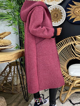 Load image into Gallery viewer, Casual Long Hooded Loose Coat
