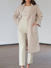 Load image into Gallery viewer, Pocket Solid Color Fashion Casual Coat
