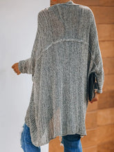 Load image into Gallery viewer, Irregular Casual Loose Long-sleeved Knitted Cardigan
