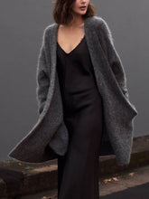 Load image into Gallery viewer, Fashion Casual Solid Color Sweater Cardigan
