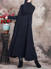 Load image into Gallery viewer, Retro Solid Color Comfortable Women&#39;S Sweater Dress
