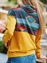 Load image into Gallery viewer, Ethnic Retro Printed Long-sleeved Pullover Sweatshirt
