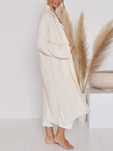 Load image into Gallery viewer, Solid Color Long Sleeve Casual Coat
