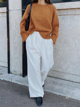 Load image into Gallery viewer, Fashion Long Sleeve Sweater Casual Two-piece Suit
