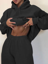 Load image into Gallery viewer, Women&#39;S Fashion Casual Solid Color Hooded Sports Suit
