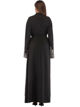 Load image into Gallery viewer, Retro Polka Dot Muslim Women&#39;S Overcoat Long Skirt
