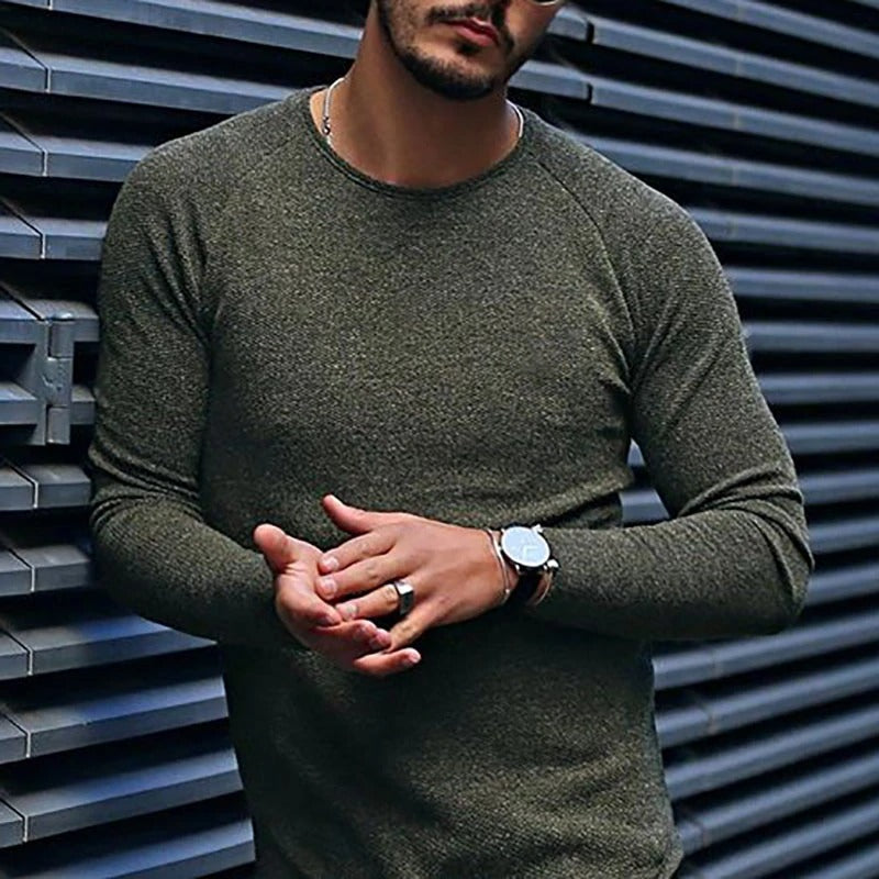 Men's Casual Round Neck T-Shirt