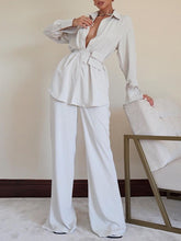 Load image into Gallery viewer, Fashion Casual Shirt Loose Two-piece Suit
