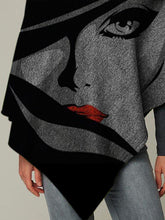 Load image into Gallery viewer, Vintage Abstract Turtleneck Women&#39;s Shirts
