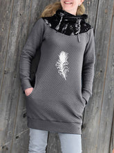 Load image into Gallery viewer, Casual Printed Mid-length Hoodie
