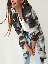 Load image into Gallery viewer, Fashionable Tie-Dye Women&#39;S Sweater Coat
