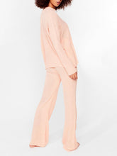 Load image into Gallery viewer, Ribbed Pullover Loose Knit Suit
